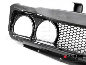 Dodge Challenger Front Grill - Carbon Fiber